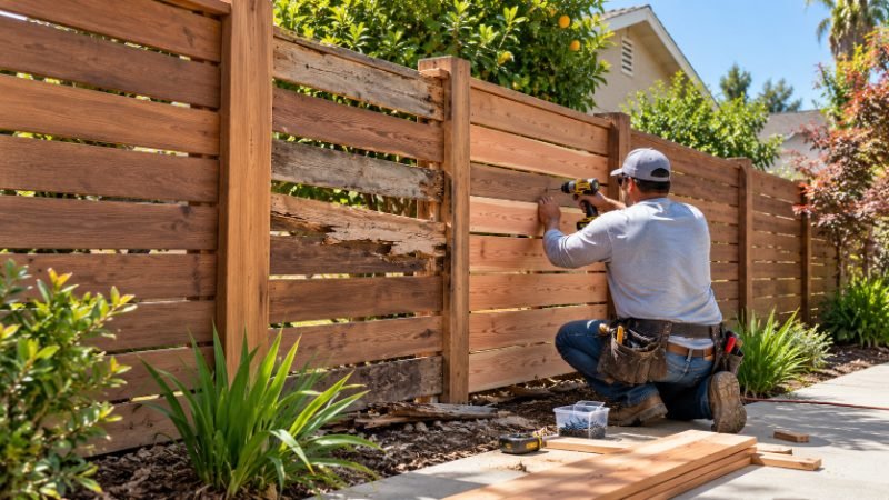 Fence Repair services in Bakersfield, California